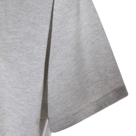 26SS 생로랑 폴로 티셔츠 841963Y37HC1403 Grey - SAINT LAURENT