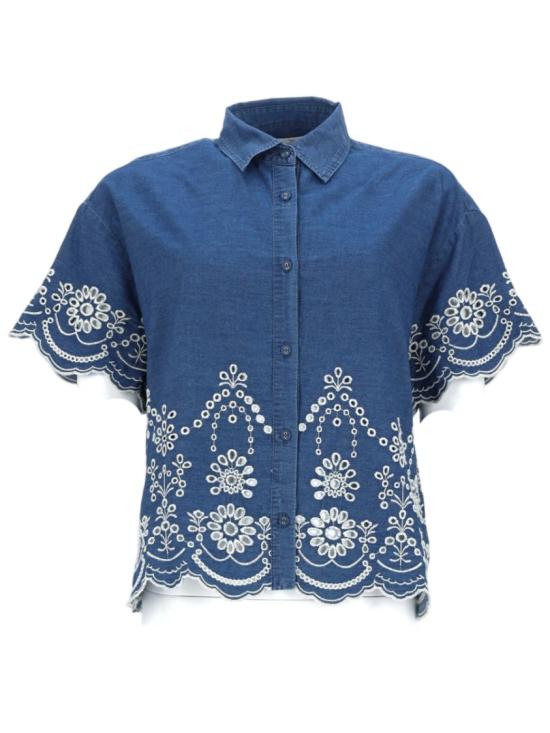  세인트바쓰 탑 CEM0001 00473L10 Blue