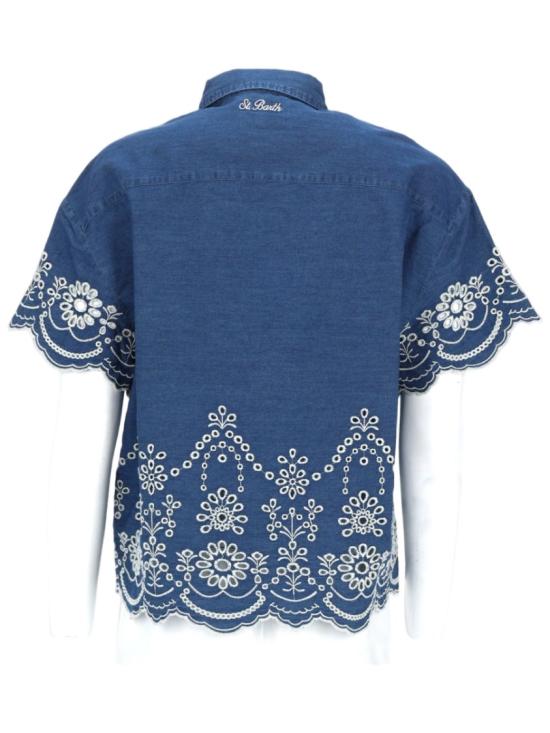  세인트바쓰 탑 CEM0001 00473L10 Blue - MC2 SAINT BARTH