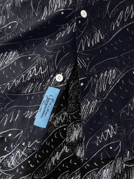 26FW 자크뮈스 반팔 셔츠 SHM00634 AW00691 9FS Black - JACQUEMUS