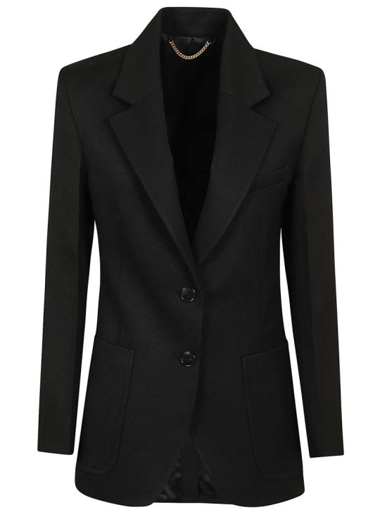 26FW 빅토리아 베컴 수트 자켓 1124WJK 005119A Black