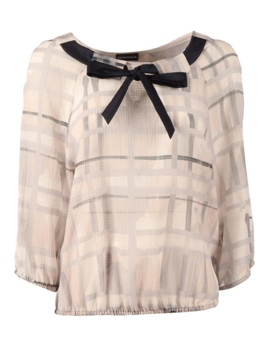 26SS 엠포리오 아르마니 블라우스 EW004338TE20137 Neutrals