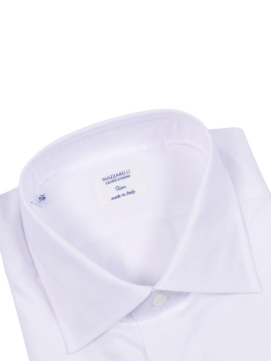 26SS 마짜렐리 긴팔 셔츠 45 1B White - MAZZARELLI