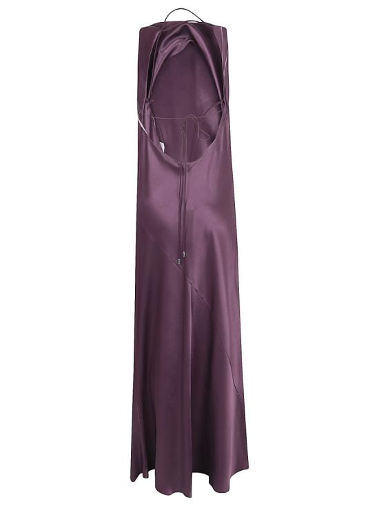 26SS 핑코 롱 원피스 106587 A1Y5 Purple - PINKO