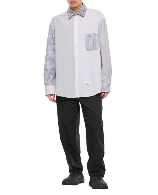  톰브라운 긴팔 셔츠 MWL381FF0313100 Grey - THOM BROWNE