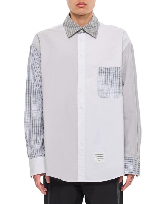  톰브라운 긴팔 셔츠 MWL381FF0313100 Grey
