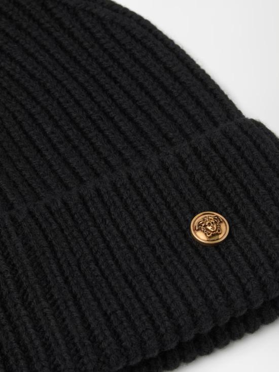 26FW 베르사체 비니 1025930 1A18666 Black - VERSACE