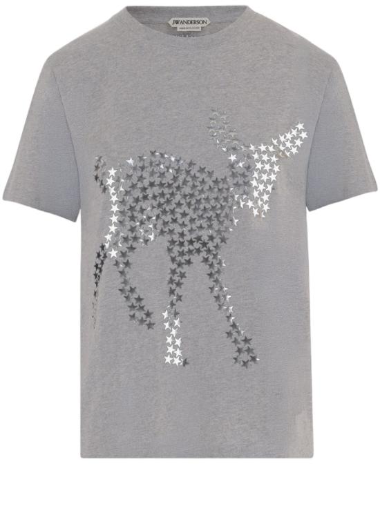 26FW JW앤더슨 반팔 티셔츠 JT0349PG2005945 Grey