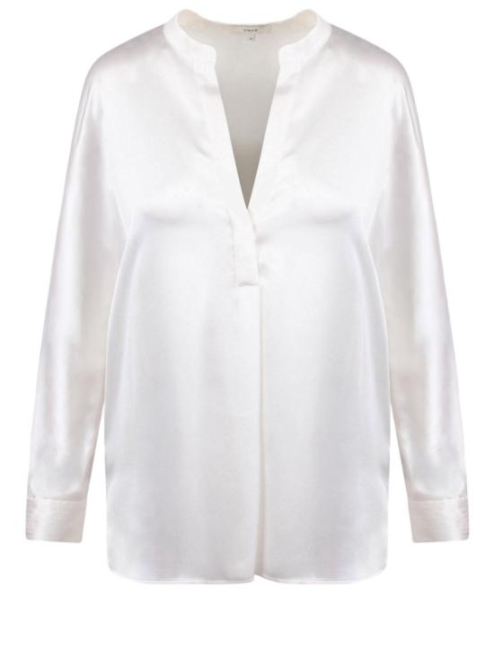 26FW 빈스 블라우스 VR84511926137 White