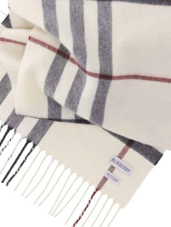 26FW 버버리 체크 캐시미어 스카프 8077884A1450 Neutrals - BURBERRY
