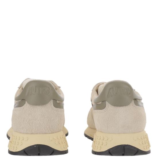 26FW 오트리 릴윈드 로우 나일론 스웨이드 스니커즈 WWLMUT62SUEDENETECRUCOVGRN Neutrals - AUTRY
