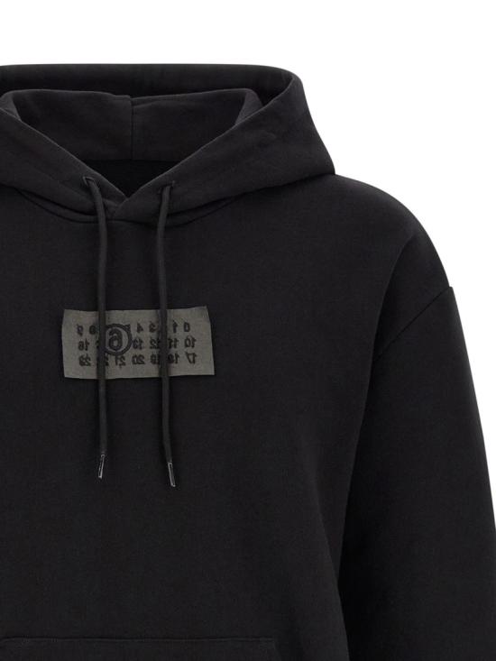 26SS MM6 메종마르지엘라 후드 티셔츠 SH2GU0034M25014900 Black - MM6 MAISON MARGIELA