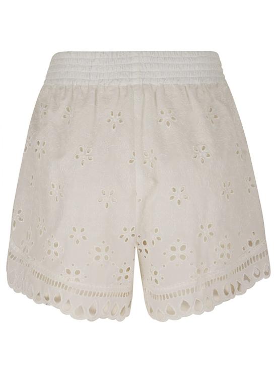 26SS 에르마노 설비노 숏팬츠 D484P605QYD White - ERMANNO SCERVINO