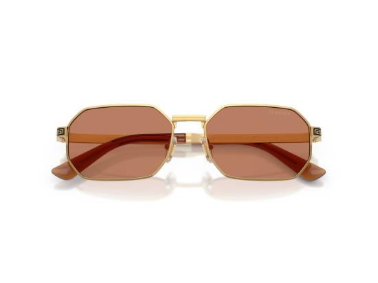  베르사체 선글라스 0Ve2297 기하학적 팔각형 - VERSACE