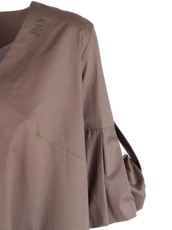 26SS 페이 미디 원피스 N8WE252601SZDH Brown - FAY
