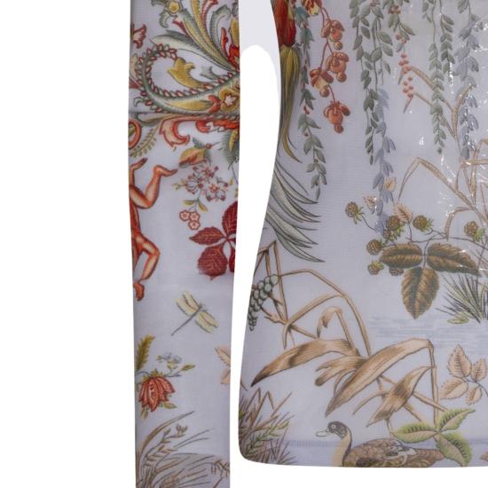 26SS 에트로 긴팔 티셔츠 WRJA0038AKH47X0882 Neutrals - ETRO