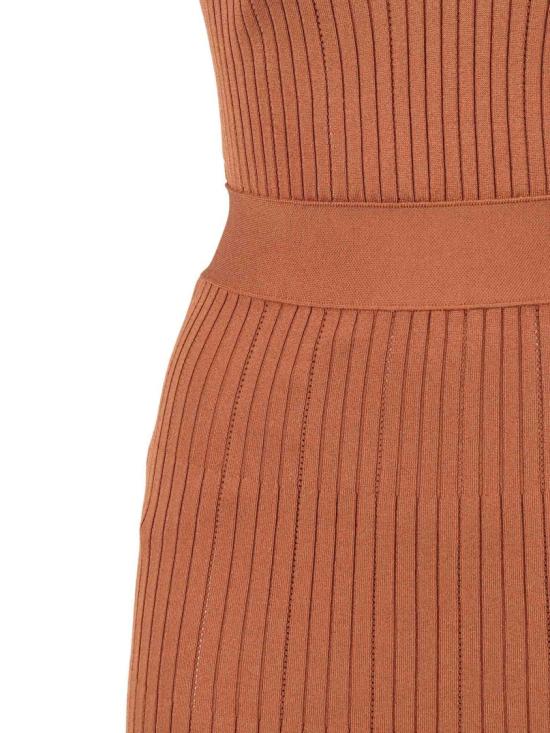 26SS 엘리자베타프랜치 미디 원피스 AM18S61E2 Brown - ELISABETTA FRANCHI