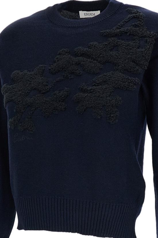 26FW 에르뎀 스웨터 PF26KT6430064400MIDNIGHT Blue - ERDEM