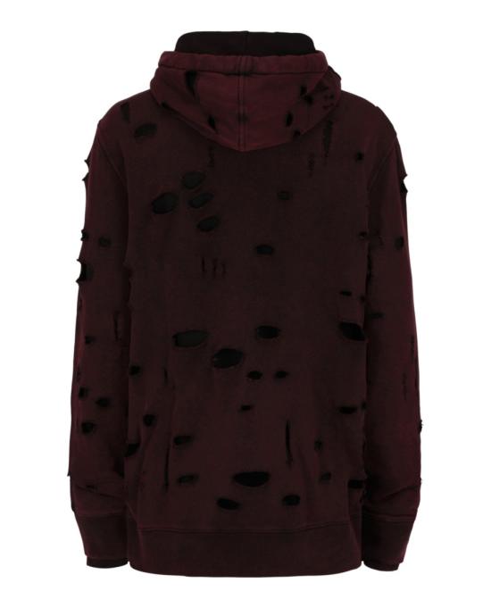  지방시 후드 티셔츠 BMJ0KF 3YGT 601 60016 2X Burgundy - GIVENCHY