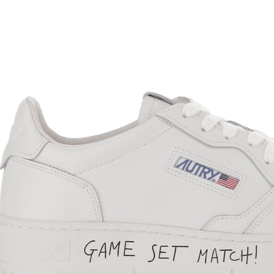 26FW 오트리 메달리스트 로우 스니커즈 AULMML08MATCHLEATTOTALWHT White - AUTRY