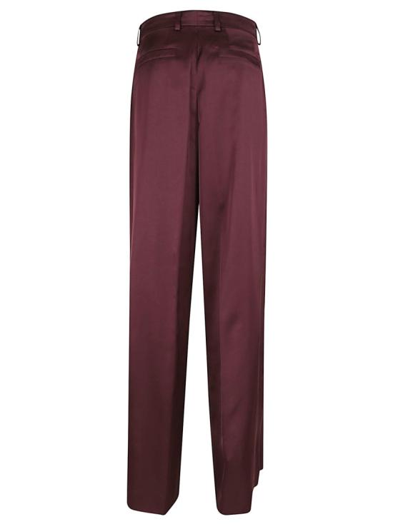 26SS 드리스 반 노튼 수트 팬츠 261010946 3177 Burgundy - DRIES VAN NOTEN