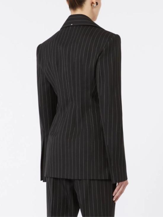 26SS 스포트막스 수트 자켓 2612041041600SPXRIVE004 Black - SPORTMAX