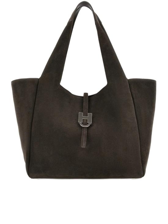 26FW 호간 토트백 KBW01XA1300 UGM Brown