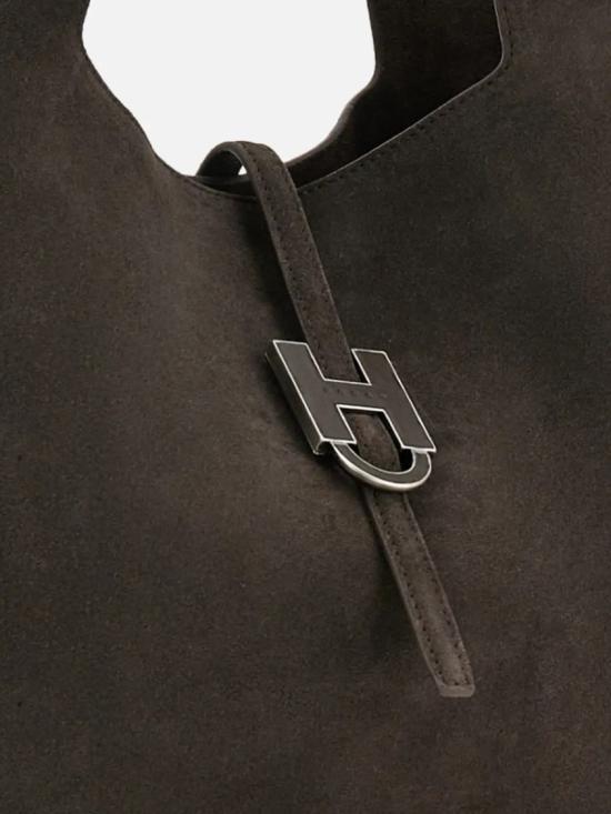 26FW 호간 토트백 KBW01XA1300 UGM Brown - HOGAN