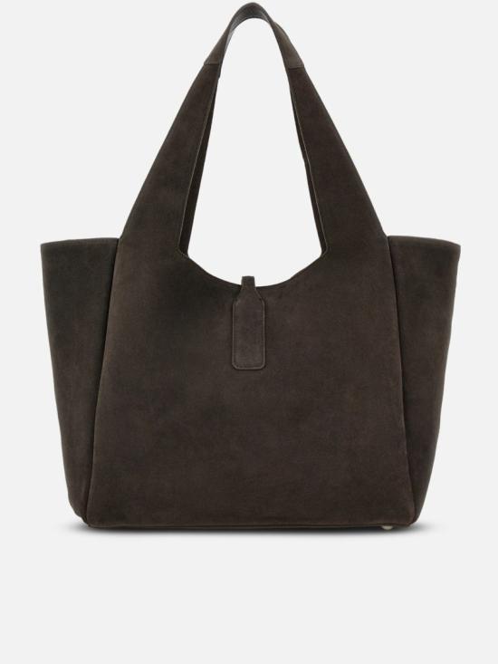 26FW 호간 토트백 KBW01XA1300 UGM Brown - HOGAN