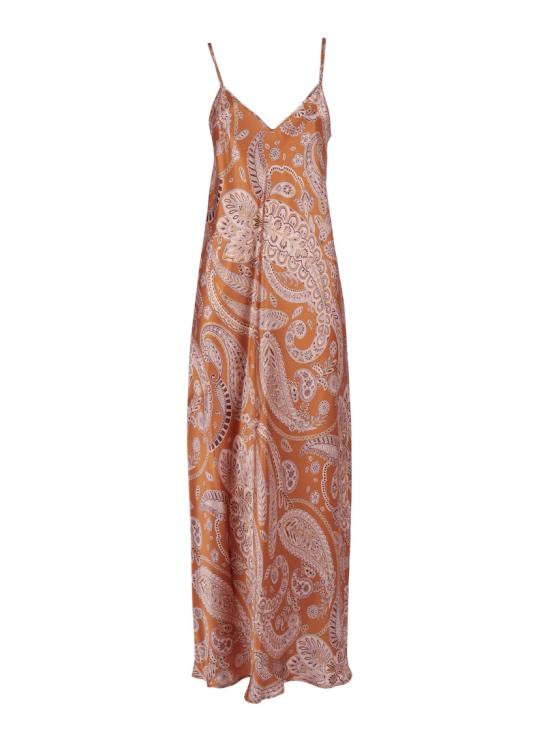26SS 안토넬리 피렌체 롱 원피스 NINA Q6996 296C Brown