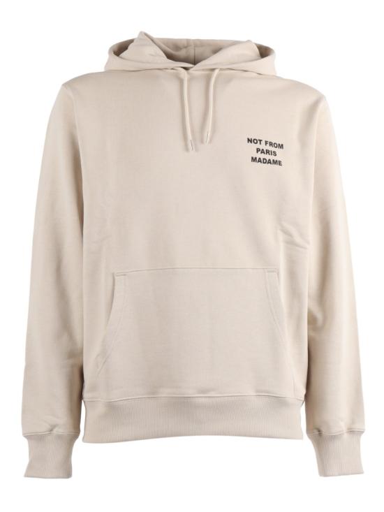 26SS 드롤드무슈 후드 티셔츠 PERMHO162CO127 Neutrals