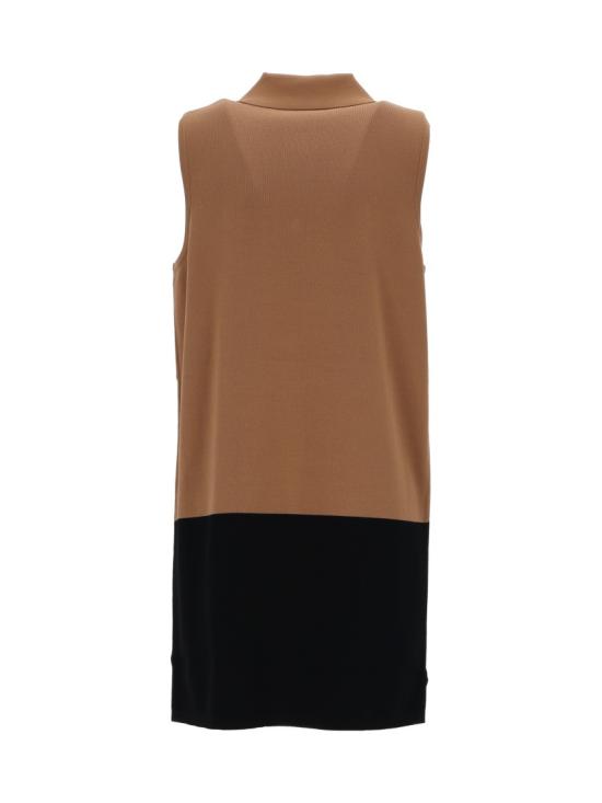 26SS 엘리자베타프랜치 미디 원피스 AM31B62E2 Brown - ELISABETTA FRANCHI