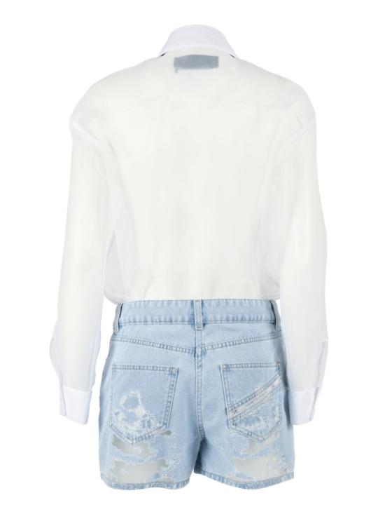 26SS 엘리자베타프랜치 점프수트 TJ49N62E2 White - ELISABETTA FRANCHI