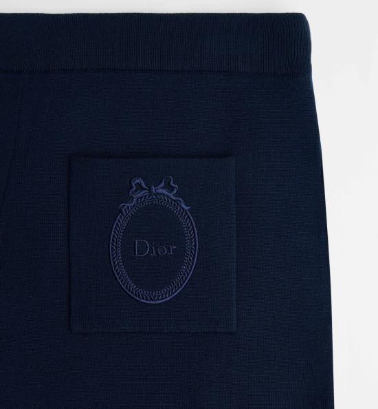 26FW 디올 스트레이트 팬츠 644P12A1E91 Black - DIOR