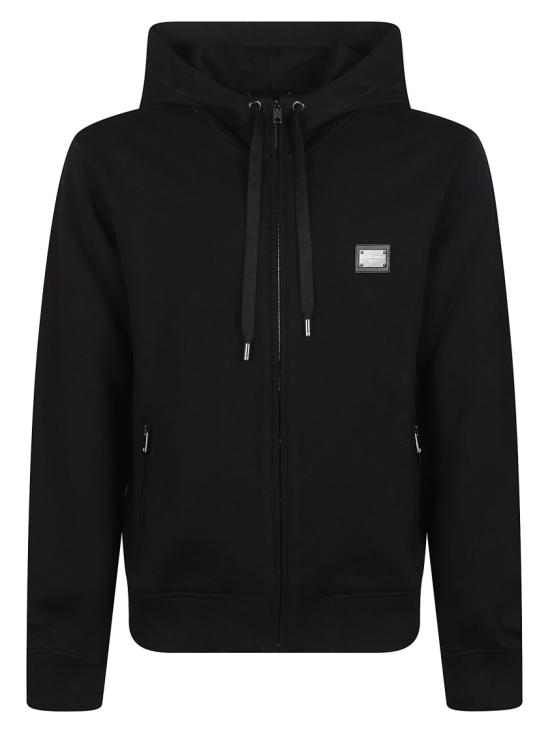 26SS 돌체앤가바나 후드 티셔츠 G9ABITG7P1CN0000 Black