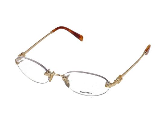  미우미우 안경 0MU 53WV Gold - MIU MIU