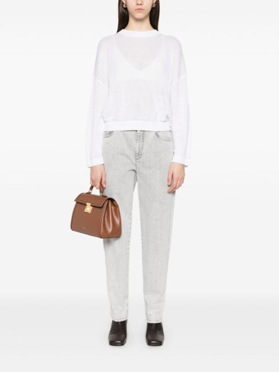 26SS 브루넬로 쿠치넬리 스웨터 M10550210CJ159 White - BRUNELLO CUCINELLI