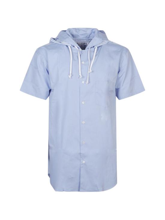 26SS 꼼데가르송 반팔 셔츠 FQB0470511 Blue - COMME DES GARCONS