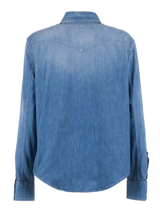 26SS 돈답 데님 셔츠 DC480DF0272DMF6 Blue - DONDUP