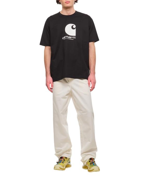  와타나베 준야 반팔 티셔츠 WMT9011001 Black - JUNYA WATANABE