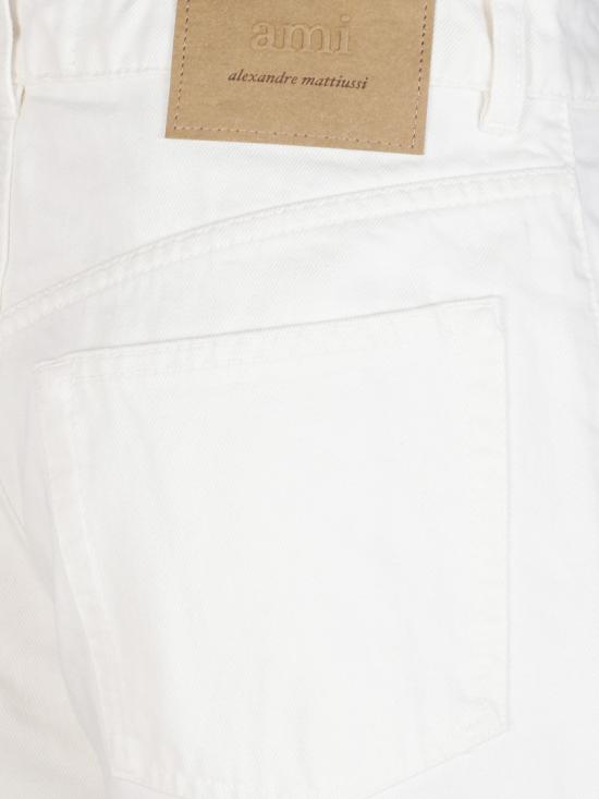 26SS 아미 스트레이트 팬츠 FTR450DE0126136 White - AMI