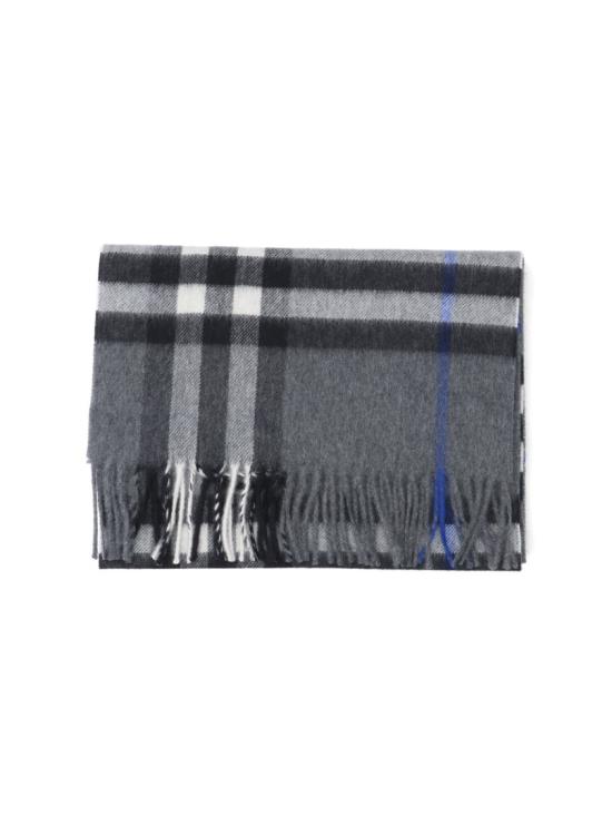 26FW 버버리 체크 캐시미어 스카프 8112642C3384 Grey - BURBERRY