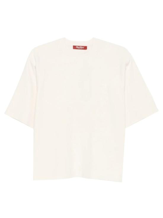 26SS 막스마라 반팔 티셔츠 2616361021600MSTVELO001 Neutrals