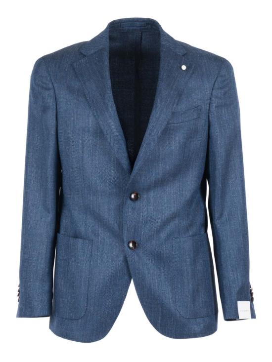 26SS 루이지 비안끼 수트 자켓 2403 62263 Blue