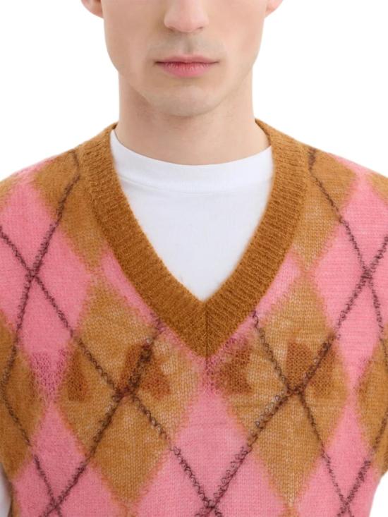 마르니 니트 베스트 2000001776995 Brown - MARNI