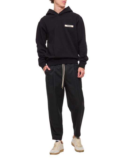  자크뮈스 그로그랭 후드 티셔츠 HOM00247AJ00126990 Black - JACQUEMUS