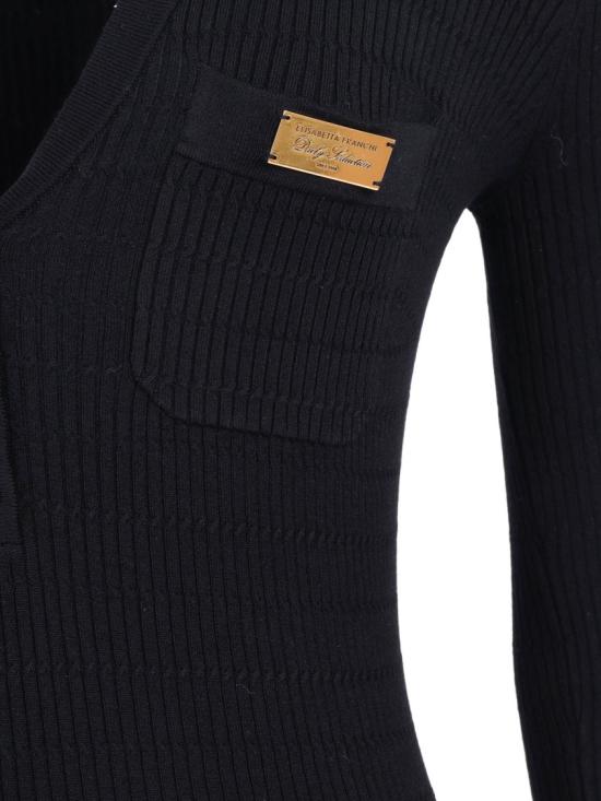 26SS 엘리자베타프랜치 롱 원피스 AM14B61E2 Black - ELISABETTA FRANCHI