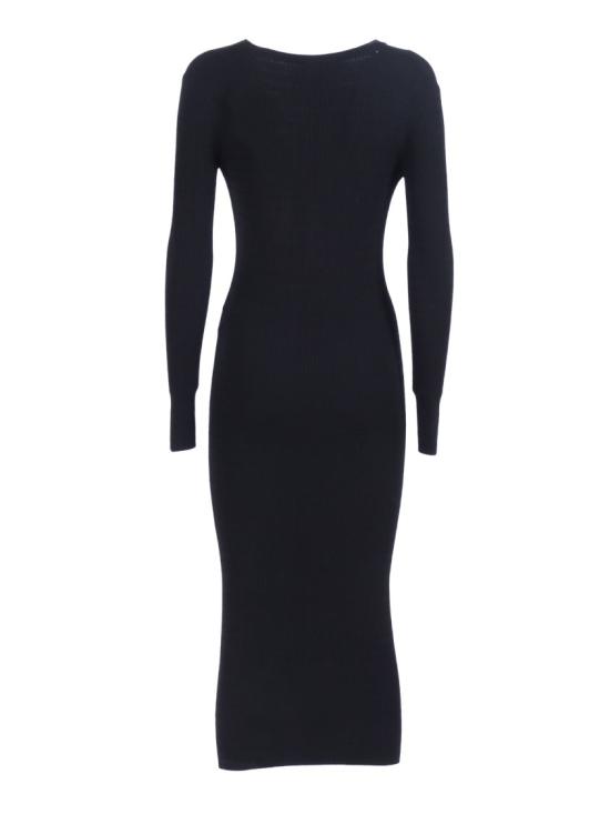 26SS 엘리자베타프랜치 롱 원피스 AM14B61E2 Black - ELISABETTA FRANCHI