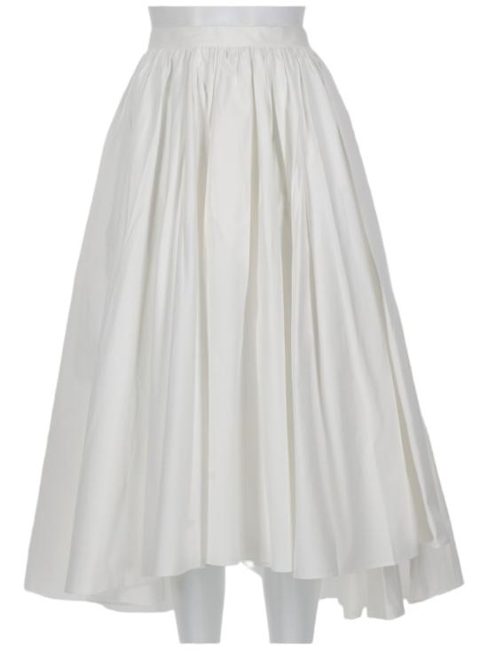  셀프 포트레이트 롱 스커트 AC26 033MSK W WHITE