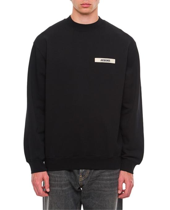  자크뮈스 그로그랭 스웨트 셔츠 SSM00206AJ00126990 Black